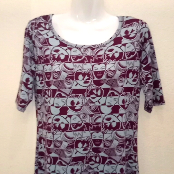 LulaRoe Disney Evil Queen & Apple Julia Dress - Picture 5 of 13